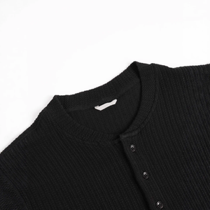 เสื้อเชิ้ตผู้ชายคุณภาพสูง แขนยาว สีตามสั่ง สไตล์ลำลอง ผ้าถัก ระบายอากาศได้ดี และเสื้อยืดแขนยาวคุณภาพสูง - Product Image 4