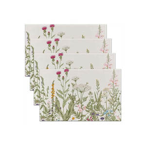 Venta caliente de alta calidad de lujo último diseño 100% algodón manteles individuales de mesa de comedor con el mejor precio - Product Image 2