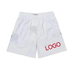 Vente en gros de LOGO d'été à séchage rapide pour hommes Shorts en maille personnalisés Drip Baseball Mesh Shorts Sublimation Gym Mesh Shorts - Product Image 1