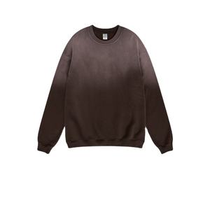 Sudadera de lavado ácido de alta calidad 400 Gsm para hombre, nuevo diseño, patrón sólido, puente, tela tejida de talla grande para invierno - Product Image 3