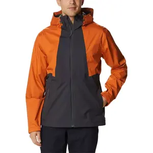 Куртка мягкая с капюшоном, ветрозащитная Водонепроницаемая мужская верхняя одежда на флисовой подкладке