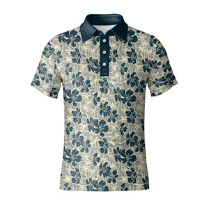Camiseta de Golf Personalizada Antiarrugas de Jersey Sólido para Hombre, Manga Corta, Corte Regular, Tejido Transpirable, Proveedor de Vietnam - Product Image 5
