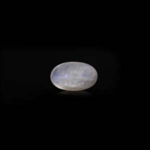 Piedra Lunar Azul de 11 Quilates, Gema Mineral Natural en Forma de Corazón, Pulida, de Color Blanco - Product Image 1