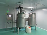 Fermenteur en acier inoxydable, bioréacteur, cuve sous pression de 2000 L, moteur pour la culture de bactéries, levures, champignons, contrôle PLC, utilisation en recherche