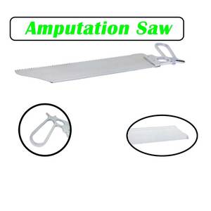 Sierra de amputación veterinaria, instrumento quirúrgico de acero inoxidable, herramienta de corte de huesos ortopédica para kit de cirugía animal - Product Image 6