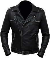 Veste de style motard, best-seller, veste en cuir pour homme, nouveau design, cuir véritable pour l'hiver, veste d'hiver pour homme