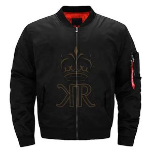 Fashion Wear Men's 100% Polyester Slim Fit Hooded Varsity <b>Jacket</b> Mandarin Collar High Street Style for Winter Wholesale Supply - Product Image 3