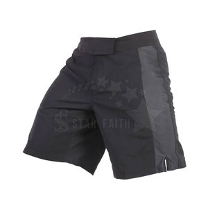 Pantalones cortos MMA de alta calidad para hombre para gimnasio, Fitness, boxeo, entrenamiento de artes marciales, diseño personalizado, logotipo frontal, pantalones cortos Kimono Jiu Jitsu - Product Image 2