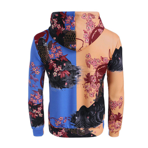 High Quality Supplier Autumn 2 Pcs <b>Pullover</b> Hoodies for <b>Men</b> Sublimation Custom Your Own Design Eco-Friendly Reasonable Price - Product Image 2
