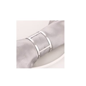 Stainless Steel Napkin Ring Holder Eco-Friendly Modern Design for Home Hotel Party <b>Table</b> <b>Decor</b> Wholesale - Product Image 3