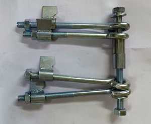 Accesorio de Diseño Industrial de panel de acero con garra de brida de construcción reutilizable de alta resistencia para conectar encofrado - Product Image 1