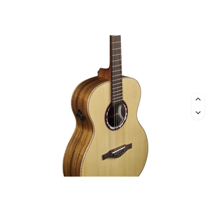 Guitare acoustique EKO J450E de haute qualité, table en épicéa rouge, touche en palissandre Branko, manche en acajou, dos et éclisses en koa stratifié 3 plis - Product Image 4