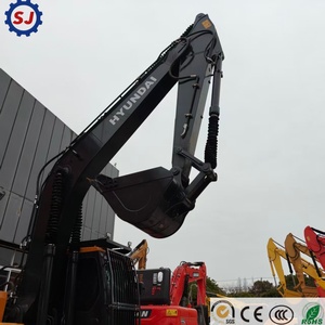 Excavadora Hyundai HX220HD HX220L HX220S usada original, lista para enviar, excavadora de cadenas de 22 toneladas para la venta, excavadora para construcción - Product Image 2