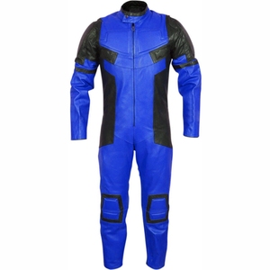 Combinaison en cuir de moto personnalisée fabriquée par des professionnels Combinaison en cuir de moto à prix d'usine - Product Image 2