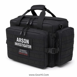Water Resistant Reinforced 1000D Cordura Nylon Arson Investigator <b>Tool</b> Carrier <b>Fire</b> Scene Forensic Sample Collection Pack Bags - Product Image 2