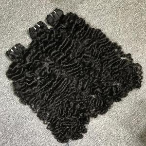 VQHAIR 100% Extensions de cheveux humains vierges Remy Top Birman Curly Style Double Drawn Tissage de cheveux vietnamiens compétitif - Product Image 2