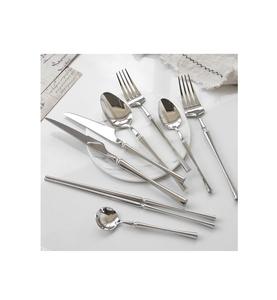 Exclusive quality stainless steel mirror polished vintage design flatware <b>set</b> <b>spoon</b> <b>fork</b> knife cutlery <b>set</b> at affordable price - Product Image 4
