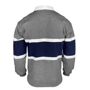 Venta al por mayor personalizable Oxford Stripe Rugby Jersey diseño personalizado ropa de equipo para hockey sobre hielo y camiseta de hockey hecho en Francia - Product Image 3