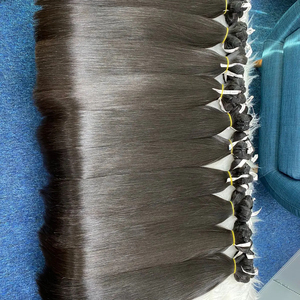 Paquetes de cabello humano vietnamita 100% natural alineado con cutícula, venta al por mayor, virgen, camboyano crudo, 10 "-50", tipo de cabello peruano, precio barato - Product Image 1
