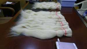 FORFAITS DE CHEVEUX CRUS HUMAINS INDIENS PLEINS CUTICULES CHEVEUX BOUCLES LIÉS À LA MAIN QUALITÉ SUPÉRIEURE EXTENSION DE CHEVEUX JAZZY PREMIUM REMY ORIGINAL - Product Image 4