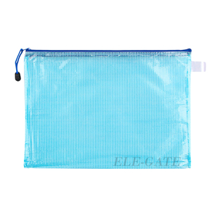 Cartella Organizzatrice Trasparente Formato A4 Impermeabile con Chiusura per Accessori di Gestione Documenti - Product Image 2