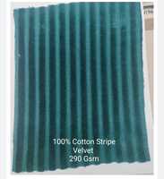 Tissus de velours de coton sur mesure, idéaux pour l'ameublement et les magasins de textiles de maison pour la revente, disponibles dans un assortiment