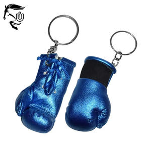 Último modelo de llaveros de boxeo de cuero personalizados Impresión digital de silicona Acero inoxidable DHL PK 1PC OPP Bag 1 Color - Product Image 5