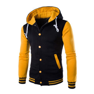 Comfortable Warm College Outerwear Trendy Varsity Fashion Look <b>Perfect</b> <b>Fit</b> Everyday Men's Jackets Choice - Product Image 3