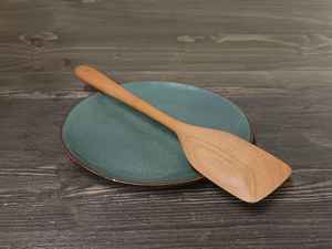 Espátula de madera Mango largo Espátula de cocina Utensilios de cocina Al por mayor Grabado - Product Image 3