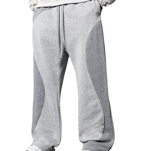 Pantalon de jogging ample et surdimensionné personnalisé pour hommes, style streetwear et sport, coupe large, fournisseur en gros d'usine OEM 2026 - Product Image 3