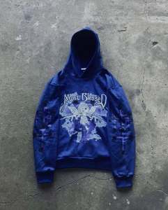 เสื้อฮู้ดดี้ผ้าฟลีซหนานุ่ม 100% คอตตอน ทรงโอเวอร์ไซส์ สไตล์สตรีทแวร์สำหรับฤดูหนาว พร้อมโลโก้พิมพ์ด้านหน้าแบบยูนิเซ็กซ์ที่เป็นมิตรต่อสิ่งแวดล้อม - Product Image 2