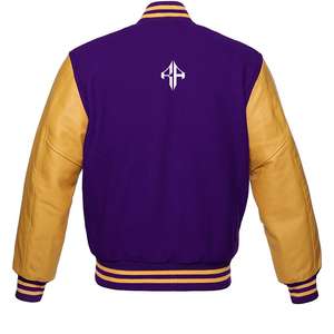 Nouveau haut respirant col côtelé Varsity Jacket New Top Selling Logo personnalisé veste d'hiver 100% Polyester par ATLANTIC - Product Image 3