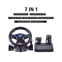 Nouveau volant de jeu 270° multifonction 7-en-1 pour Xbox One/360/PS3/4/Android/Switch/PC