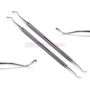 Tapón de amalgama Dental de doble extremo, 1,2mm, 1,5mm, condensador de llenado Dental de acero inoxidable, instrumentos médicos quirúrgicos - Product Image 1