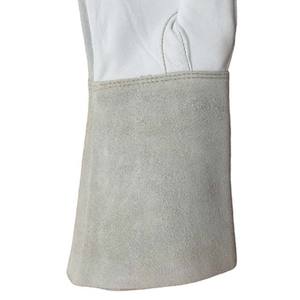 Gants de barbecue et de soudage de haute qualité fournis en usine résistants à la chaleur et au feu à bas prix en cuir - Product Image 5