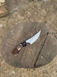 Cuchillo Plegable de Acero de Damasco Hecho a Mano, Cuchillo de Bolsillo para Caza y Actividades al Aire Libre, Bajo MOQ, Precio Económico, Gran Venta - Product Image 6