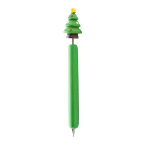 Penna Promozionale Personalizzata a Forma di Pupazzo di Neve in Legno GTE - Product Image 4