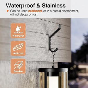 Stainless <b>Wall</b> Mounted Coat <b>Hook</b> for Hanging for Towel Hats <b>Key</b> Clothes Metal <b>Wall</b> Hanger for Closet Organization - Product Image 3