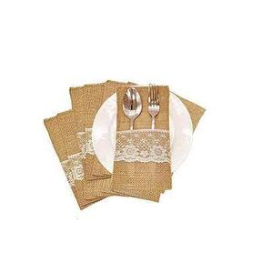 Porte-sac à couverts en cuir Porte-couverts de restaurant Manches Organisateur d'ustensiles Porte-cuillère et fourchette avec vente - Product Image 3