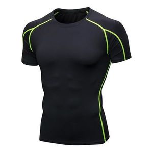 Camisetas Dry Fit para hombre Camiseta de entrenamiento de gimnasio de manga corta de estilo simple para adolescentes y atletas - Product Image 2