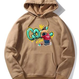 Sudaderas con Capucha de Algodón 100% OEM Más Vendidas, Logotipos y Diseños Impresos Personalizables, Sudaderas con Capucha Casuales de Gran Tamaño para Hombre - Product Image 1