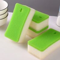 Éponge à vaisselle de cuisine de qualité supérieure, colorée, en loofah, éponges et tampons à récurer