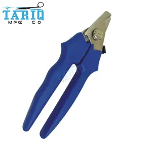 Top Quality Veterinary Nail Nipper DOG and CAT Nail clipper with Long Handle Rubber Grip