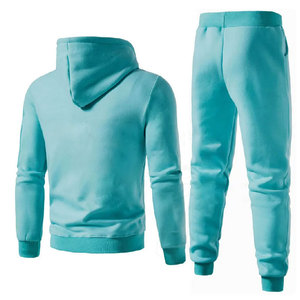 Survêtements d'entraînement personnalisés à broderie de jogging pour hommes, survêtements slim en coton, sweats à capuche et sweat-shirts pour hommes - Product Image 2