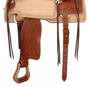 Selle de dressage en cuir de taille personnalisée pour l'équitation Styles occidentaux et anglais au prix de gros - Product Image 3