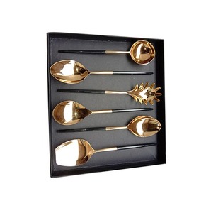 Vente à Chaud Cuillère de Serveur de Salade en Acier Inoxydable Ensemble de 6 Pièces Nouvelle Arrivée Ensemble de Serveur de Salade de la Meilleure Qualité - Product Image 3