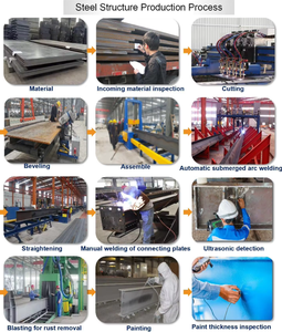 Nhà kho kết cấu thép nhà máy chi phí thấp xây dựng nhà kho thép xây dựng kế hoạch - Product Image 6