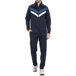 Chándal cortavientos de nailon y poliéster ligero impermeable con logotipo personalizado para hombre, conjunto de chándal cortavientos de nailon para exteriores para hombre - Product Image 1