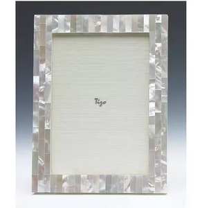 Cadre photo en incrustation d'os pour la maison et la photo de famille à vendre cadre photo design personnalisé fait main - Product Image 3