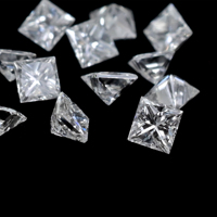 Lote de 0,06-0,10 Ctw Natural VS Diamantes sueltos Venta al por mayor 2mm-2,50 MM Forma cuadrada Excelente corte GH Diamante a precio de fábrica